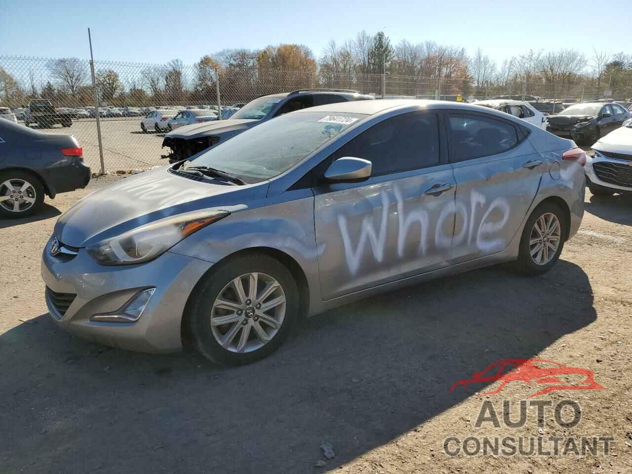 HYUNDAI ELANTRA 2015 - 5NPDH4AE4FH594289