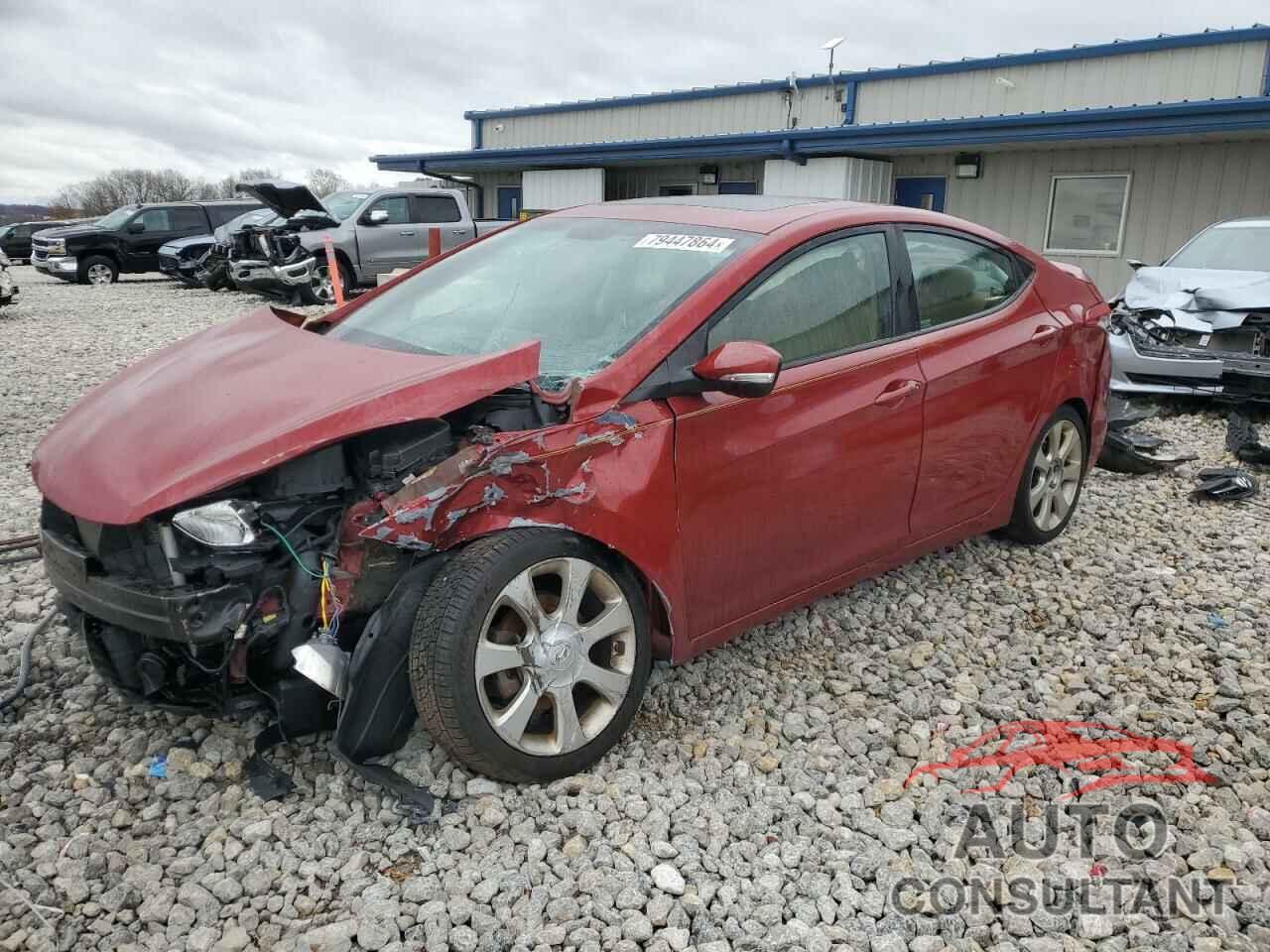 HYUNDAI ELANTRA 2013 - KMHDH4AE0DU636097