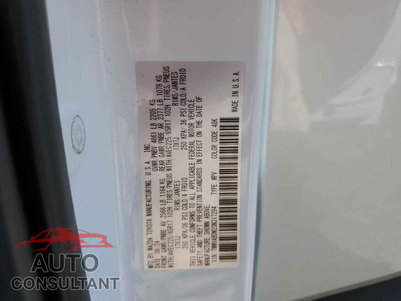 MAZDA CX-50 2025 - 7MMVABDM2SN317294