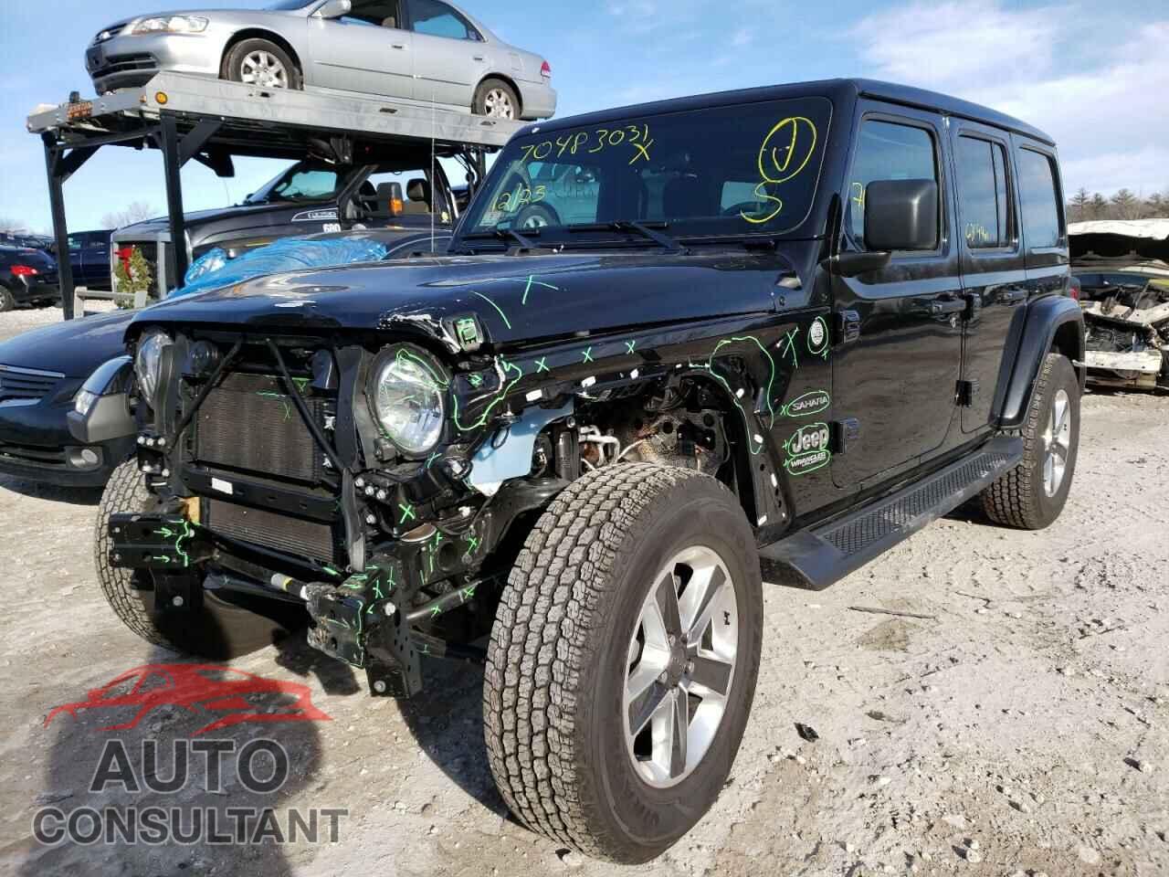 JEEP WRANGLER 2021 - 1C4HJXEG9MW762633