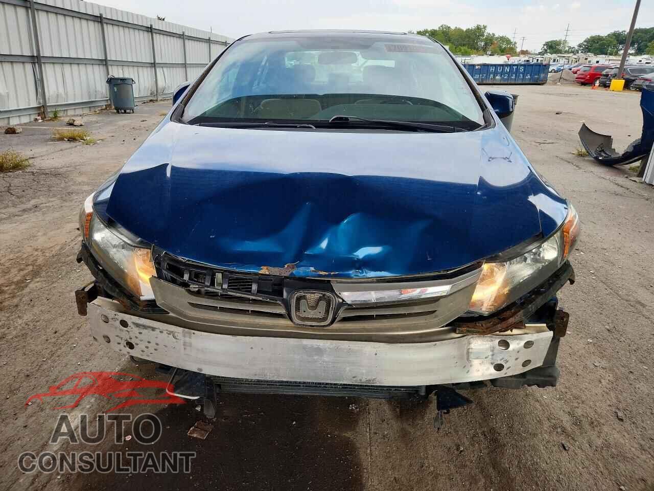 HONDA CIVIC 2012 - 19XFB2F87CE027673