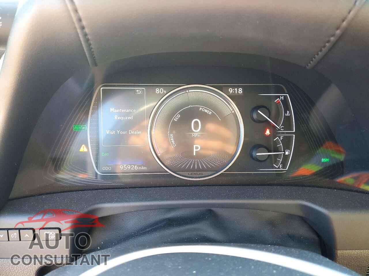 LEXUS ES300 2019 - JTHB21B14K2011197