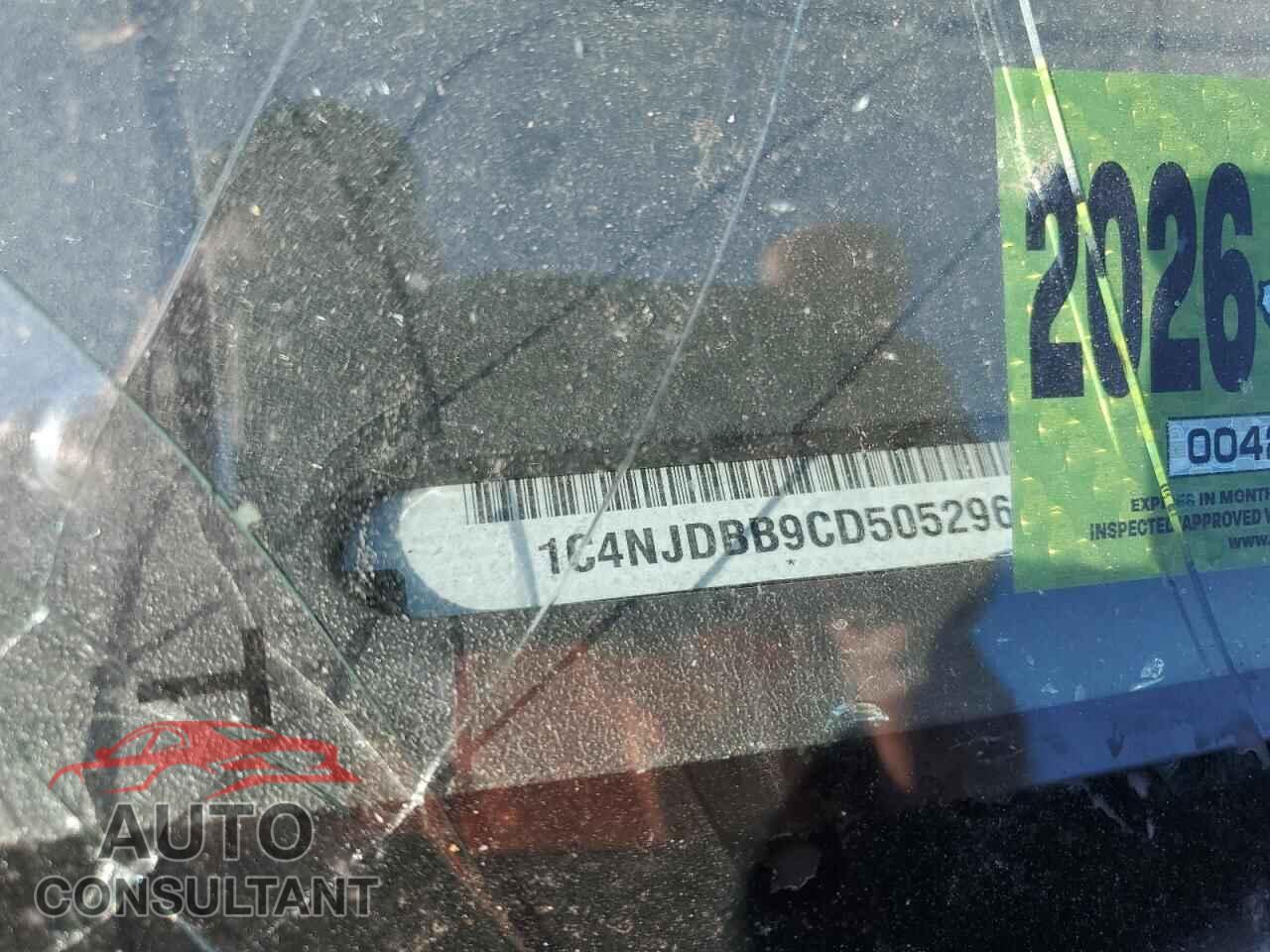 JEEP COMPASS 2012 - 1C4NJDBB9CD505296