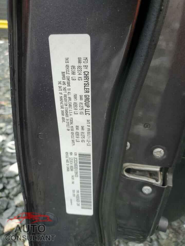 DODGE CHARGER 2014 - 2C3CDXBG9EH199433