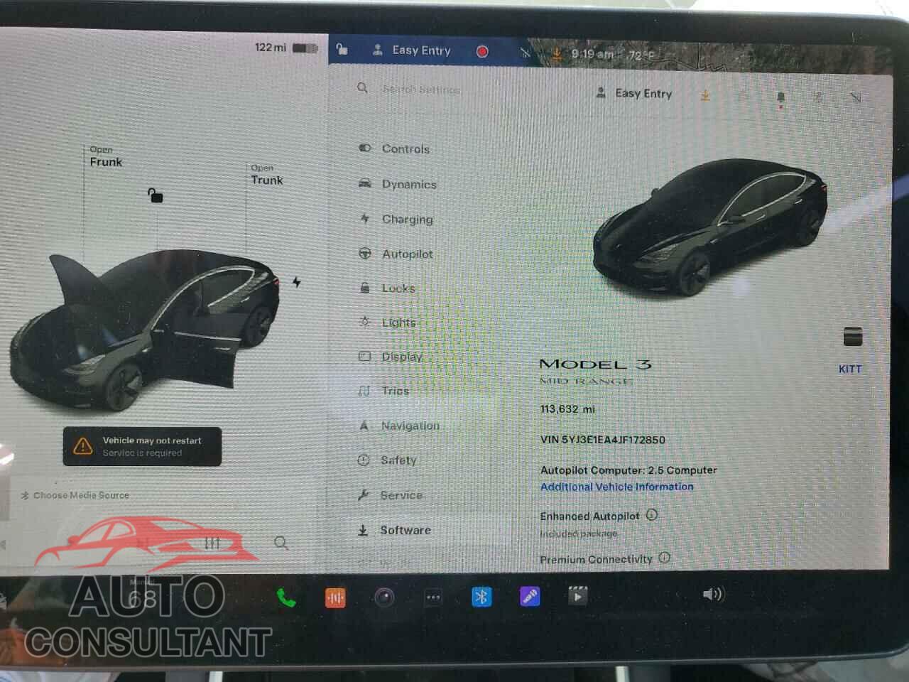 TESLA MODEL 3 2018 - 5YJ3E1EA4JF172850