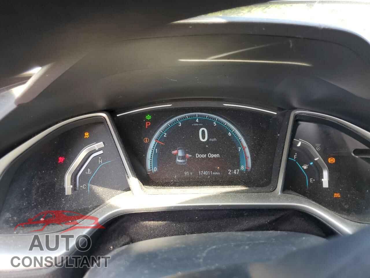 HONDA CIVIC 2017 - 19XFC2F76HE010987