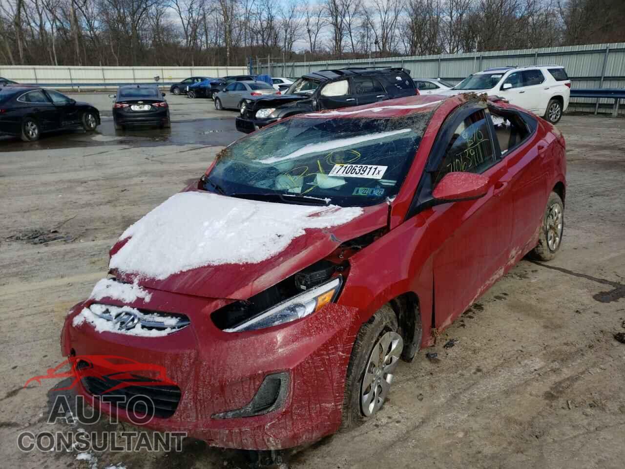 HYUNDAI ACCENT 2016 - KMHCT4AE2GU151670