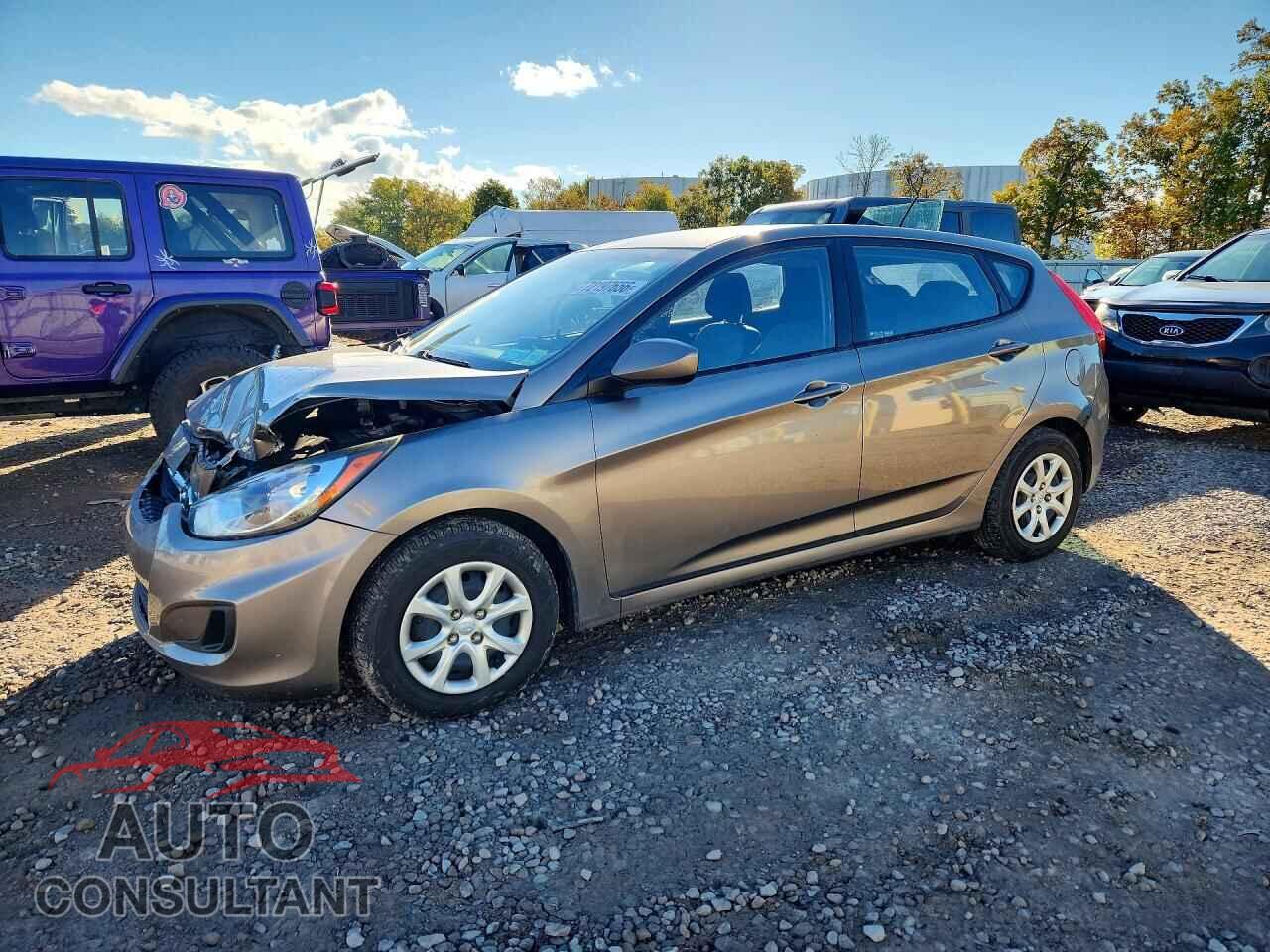 HYUNDAI ACCENT 2012 - KMHCT5AE8CU021876