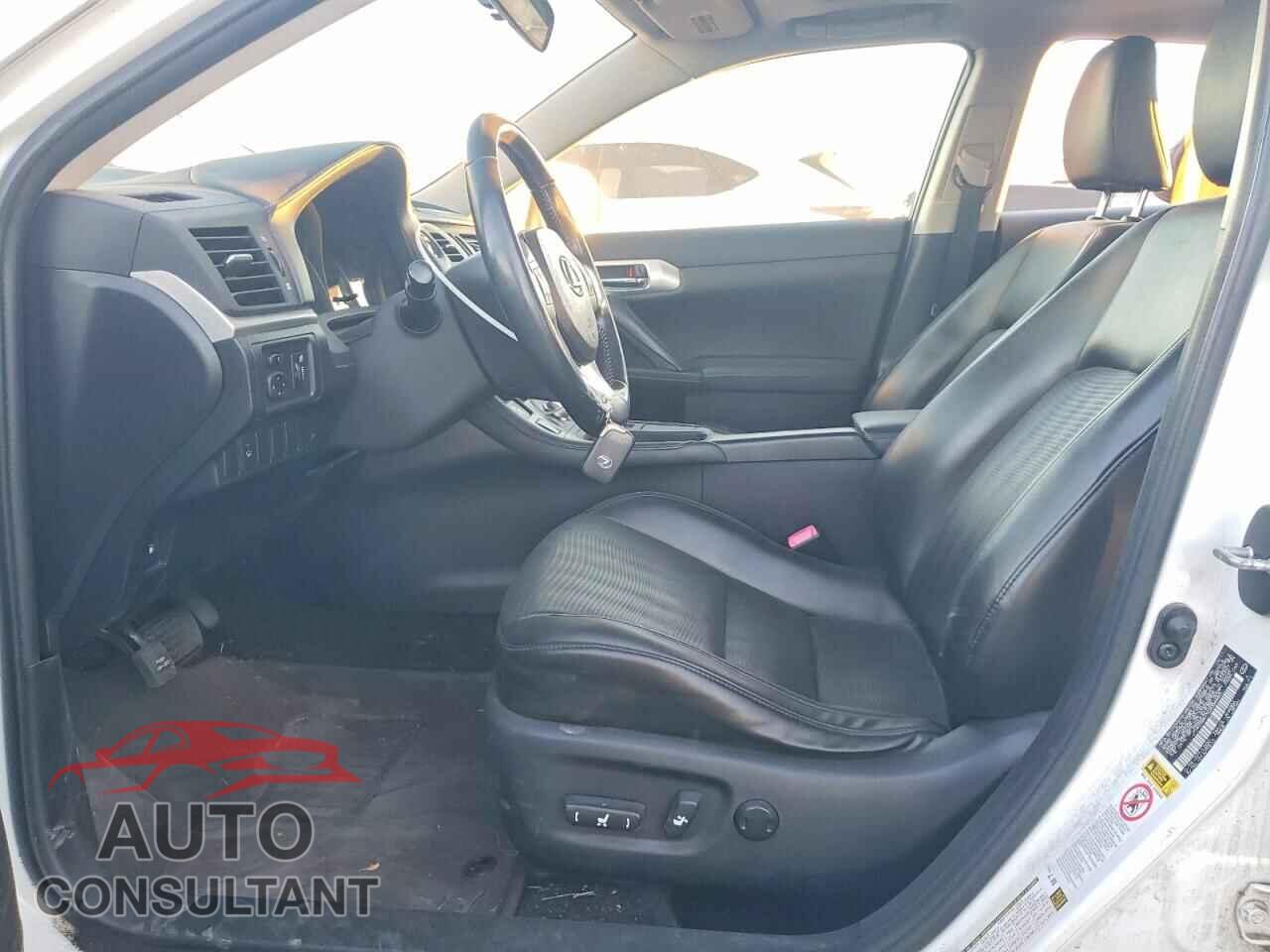 LEXUS CT 200 2012 - JTHKD5BH7C2056683