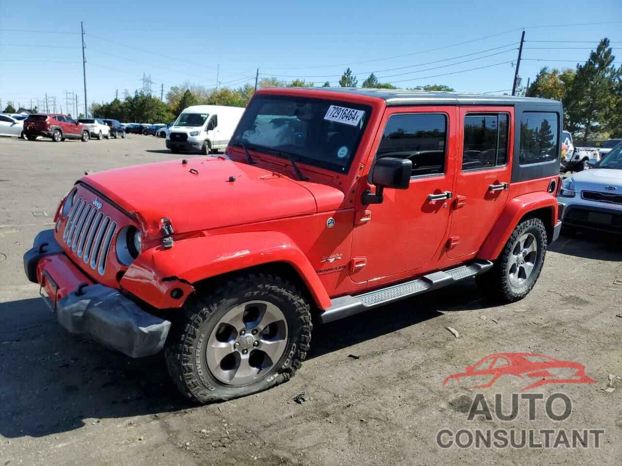 JEEP WRANGLER 2016 - 1C4BJWEG0GL193936