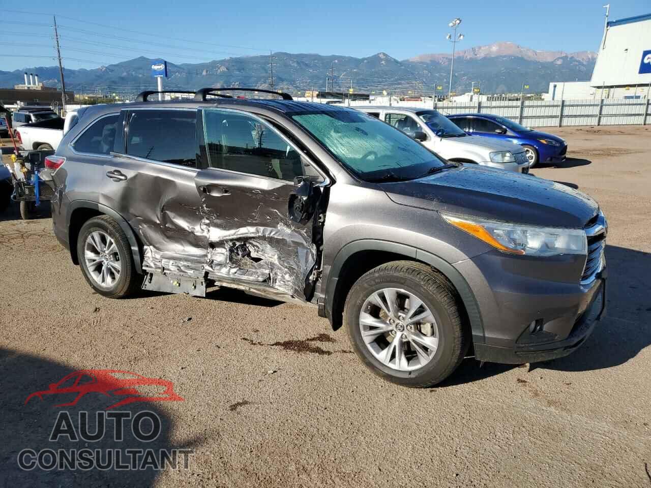 TOYOTA HIGHLANDER 2016 - 5TDBKRFH9GS304956