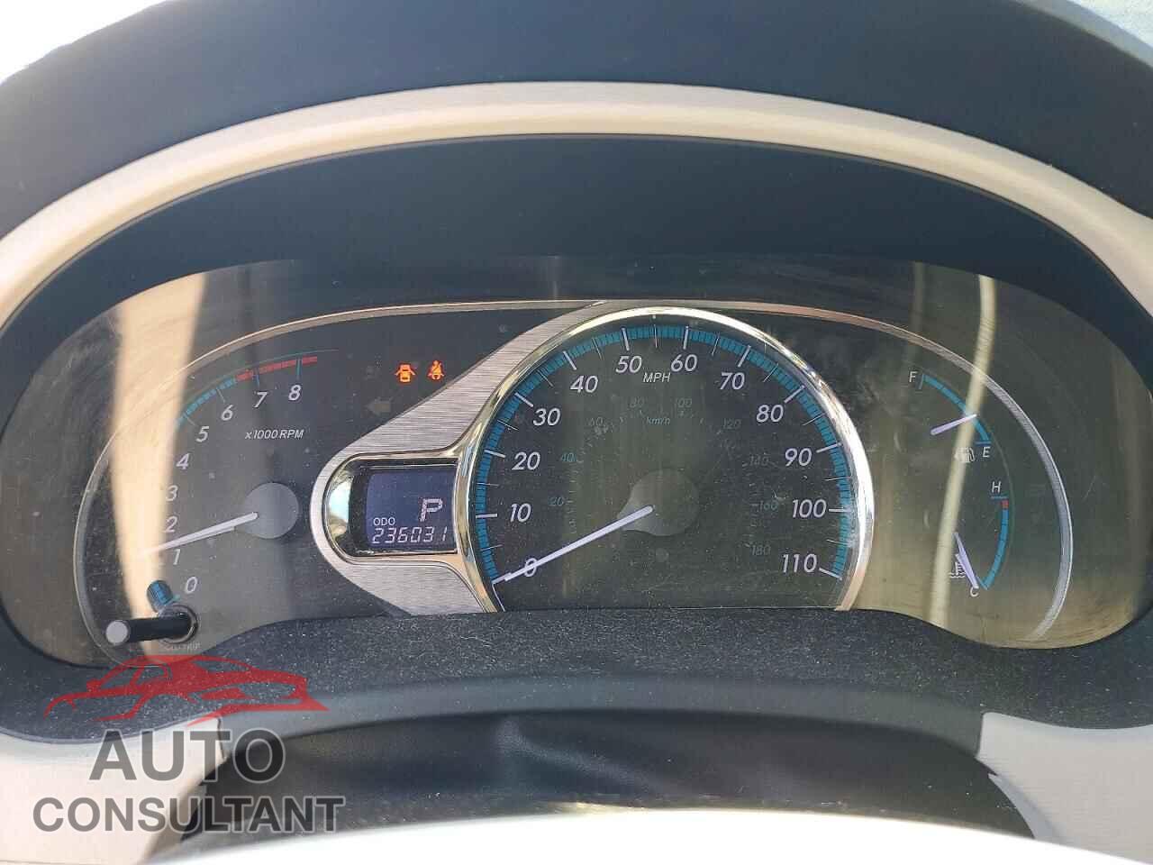 TOYOTA SIENNA 2012 - 5TDYK3DC9CS257758