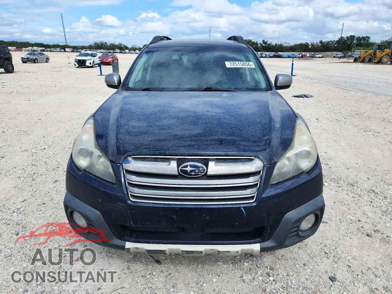 SUBARU OUTBACK 2014 - 4S4BRBPC0E3226499