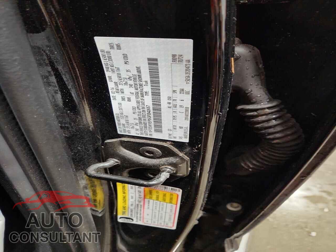 FORD F-150 2016 - 1FTEW1EP5GFB42657
