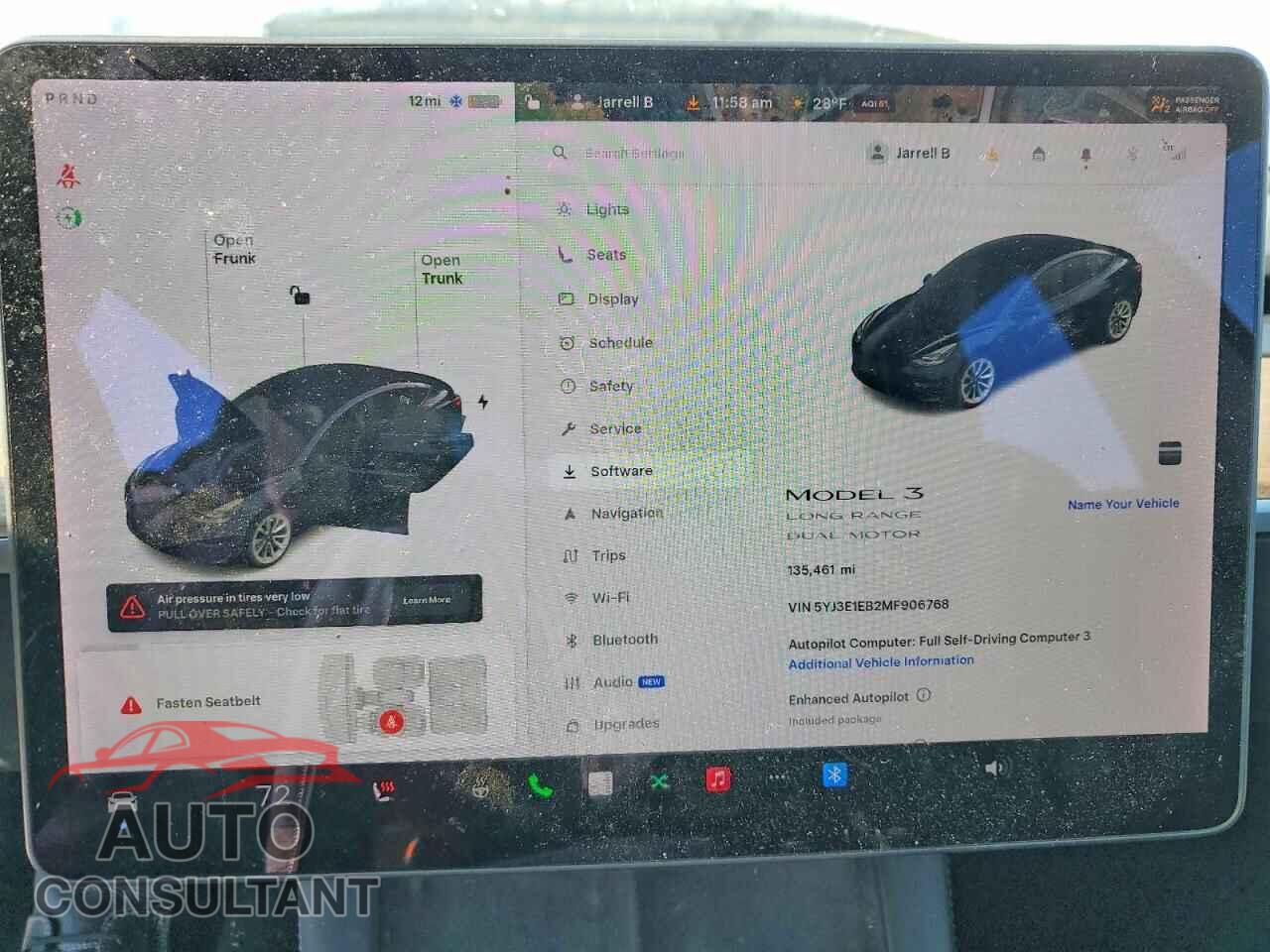 TESLA MODEL 3 2021 - 5YJ3E1EB2MF906768