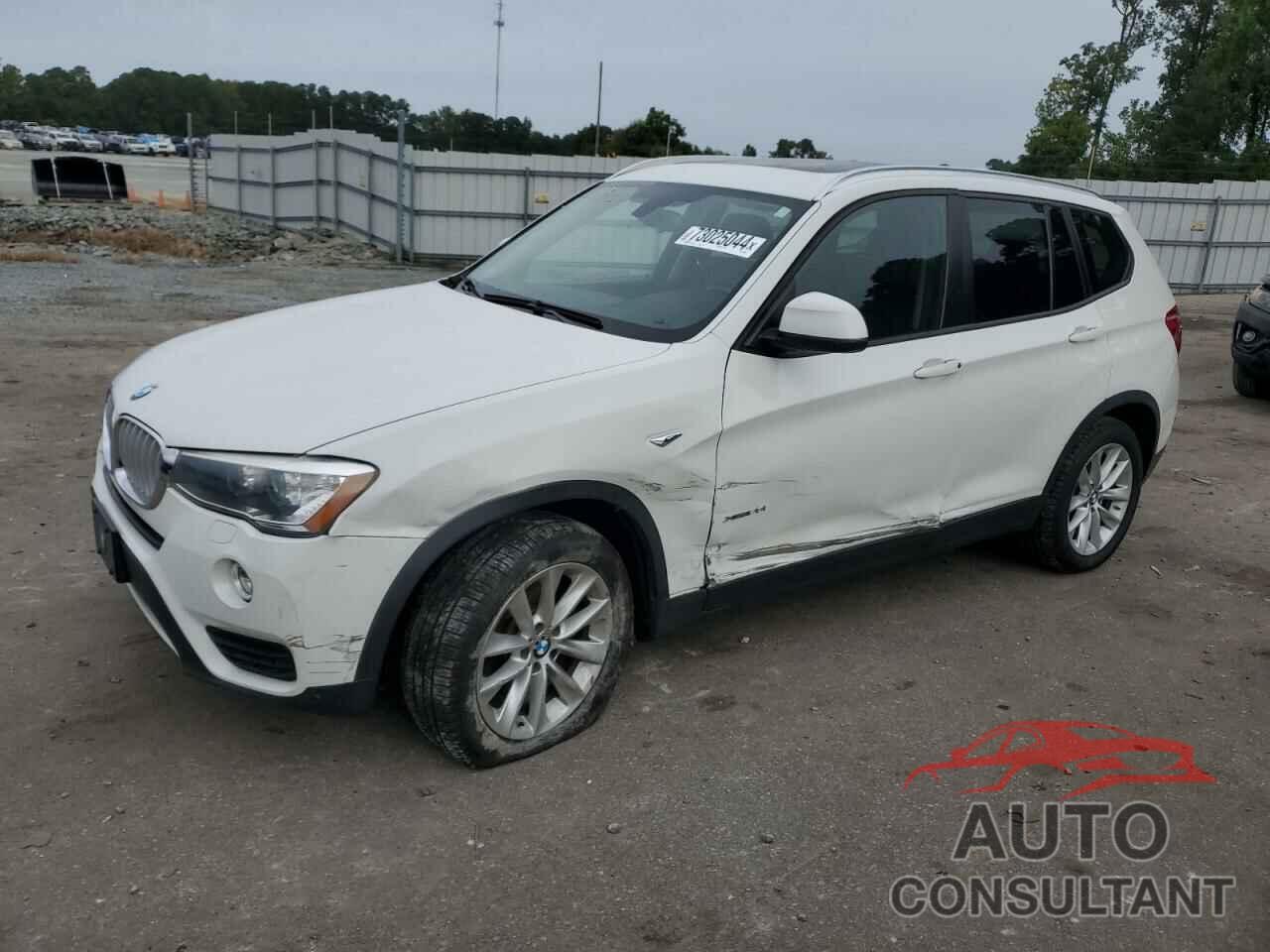 BMW X3 2016 - 5UXWX9C51G0D85307