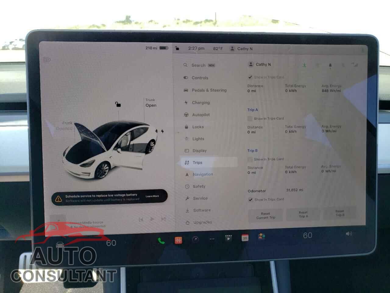 TESLA MODEL 3 2018 - 5YJ3E1EBXJF074334