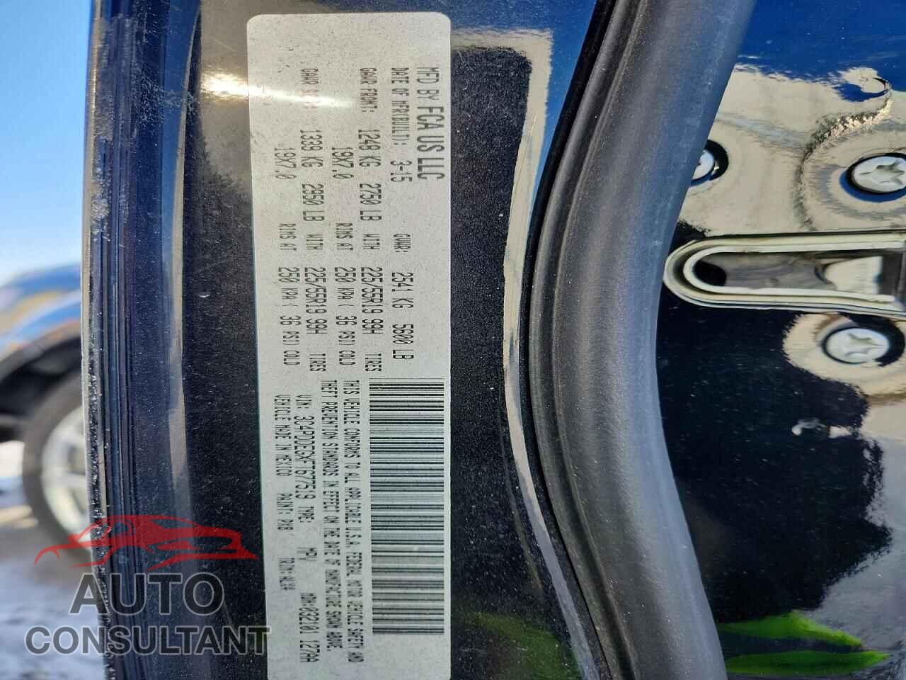 DODGE JOURNEY 2015 - 3C4PDDEGXFT677519