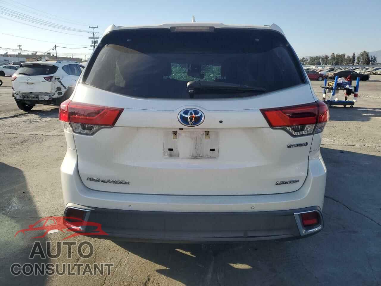 TOYOTA HIGHLANDER 2017 - 5TDDGRFHXHS032445