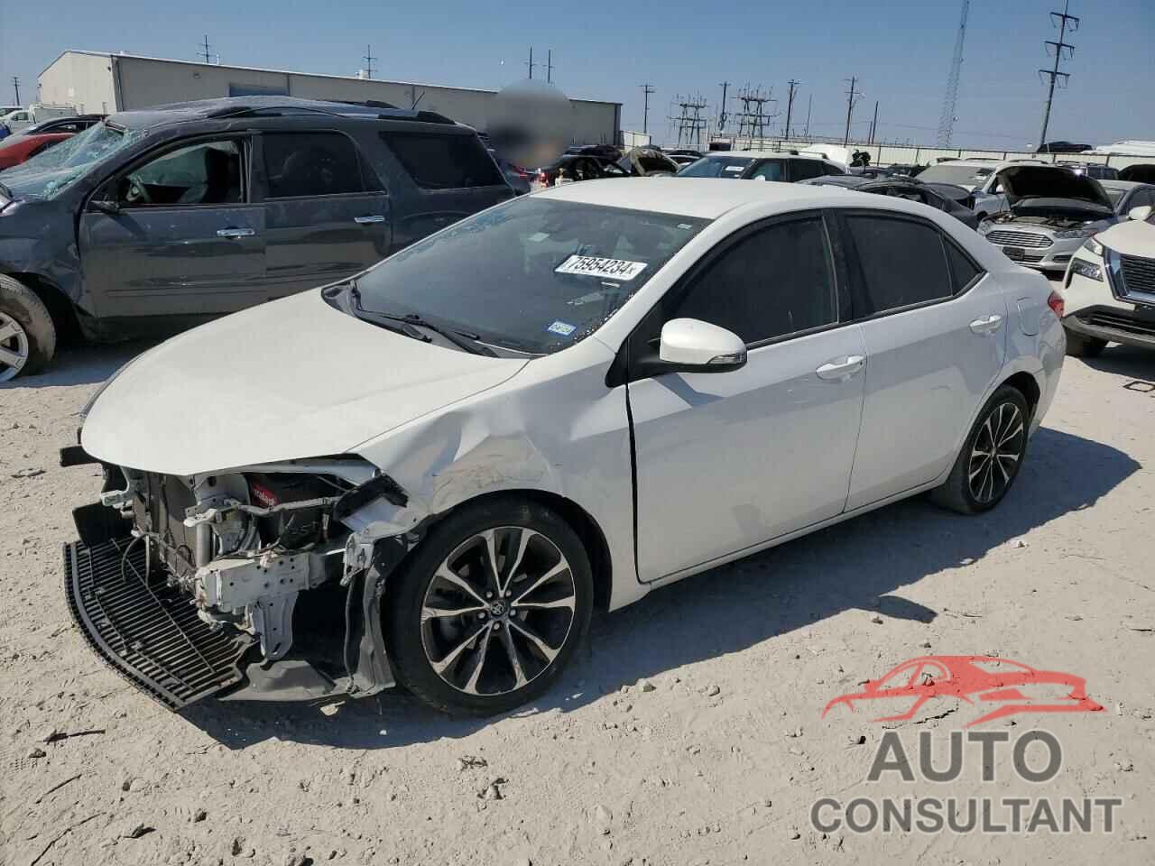 TOYOTA COROLLA 2019 - 2T1BURHE3KC165793