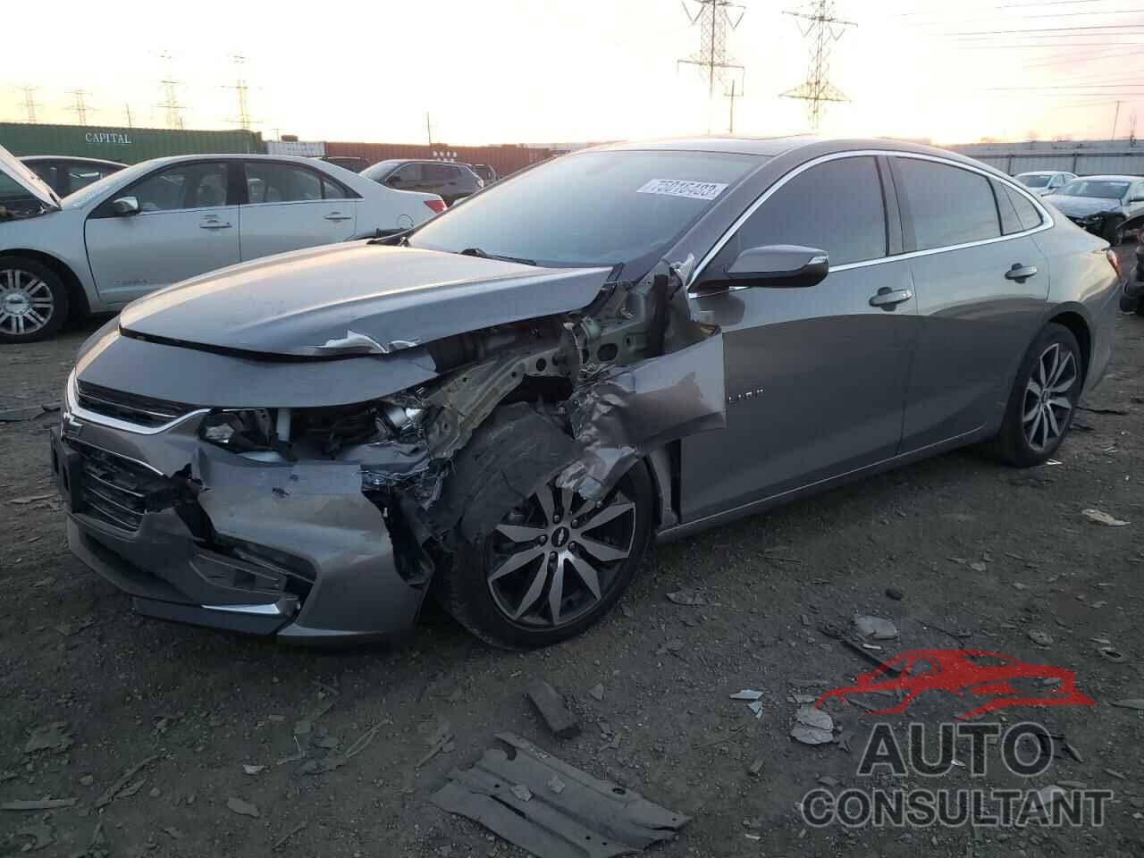 CHEVROLET MALIBU 2017 - 1G1ZE5ST6HF132081