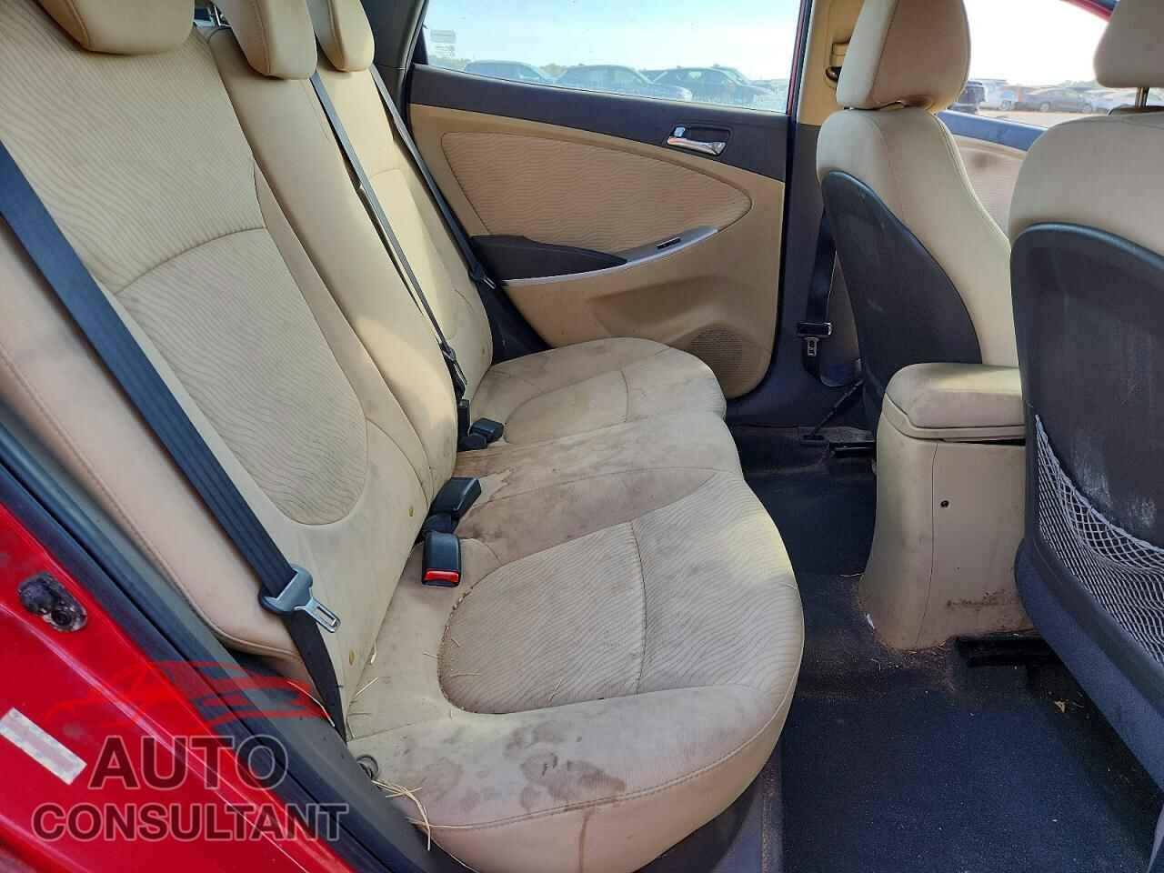 HYUNDAI ACCENT 2013 - KMHCU4AE6DU416681