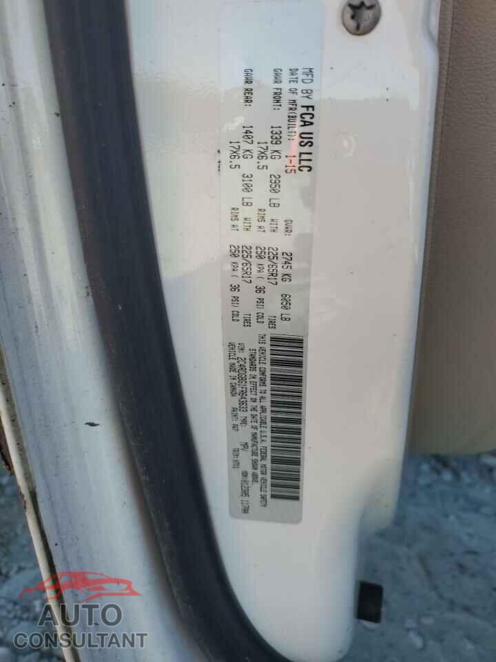 DODGE CARAVAN 2015 - 2C4RDGBG1FR643633