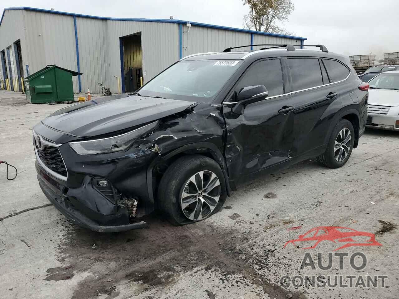TOYOTA HIGHLANDER 2021 - 5TDGZRBH1MS540701