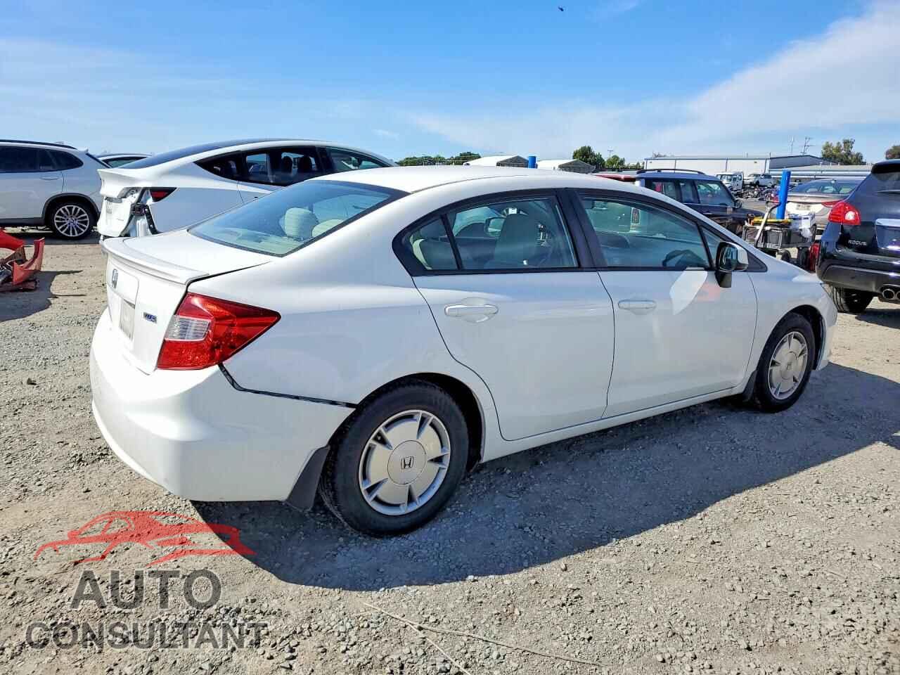 HONDA CIVIC 2012 - 2HGFB2F6XCH520381