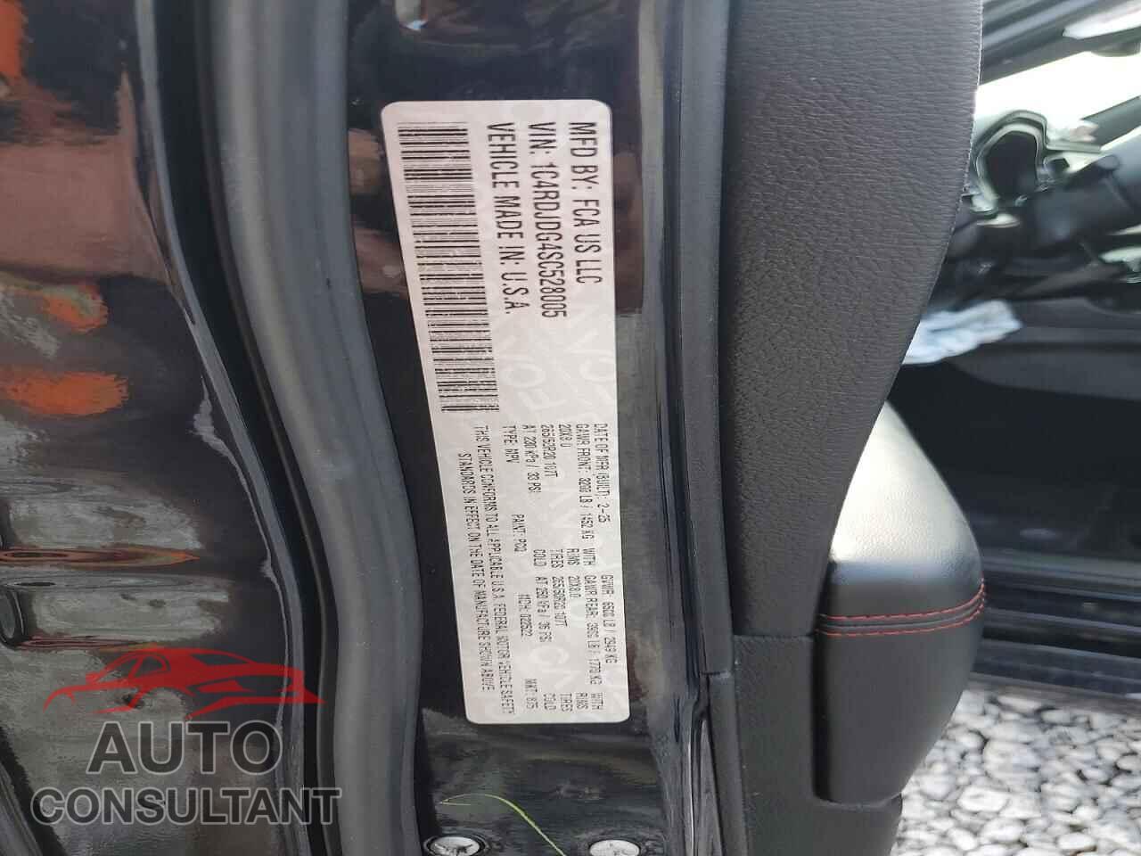 DODGE DURANGO 2025 - 1C4RDJDG4SC528005