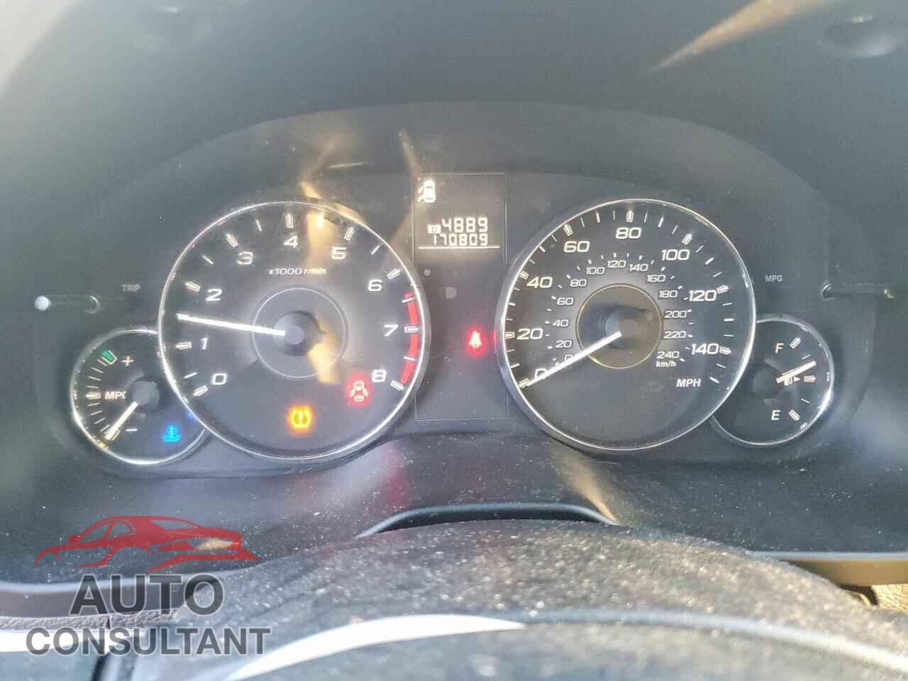 SUBARU OUTBACK 2011 - 4S4BRBCC5B1323372