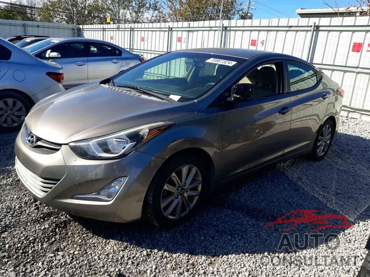 HYUNDAI ELANTRA 2014 - 5NPDH4AE8EH529699