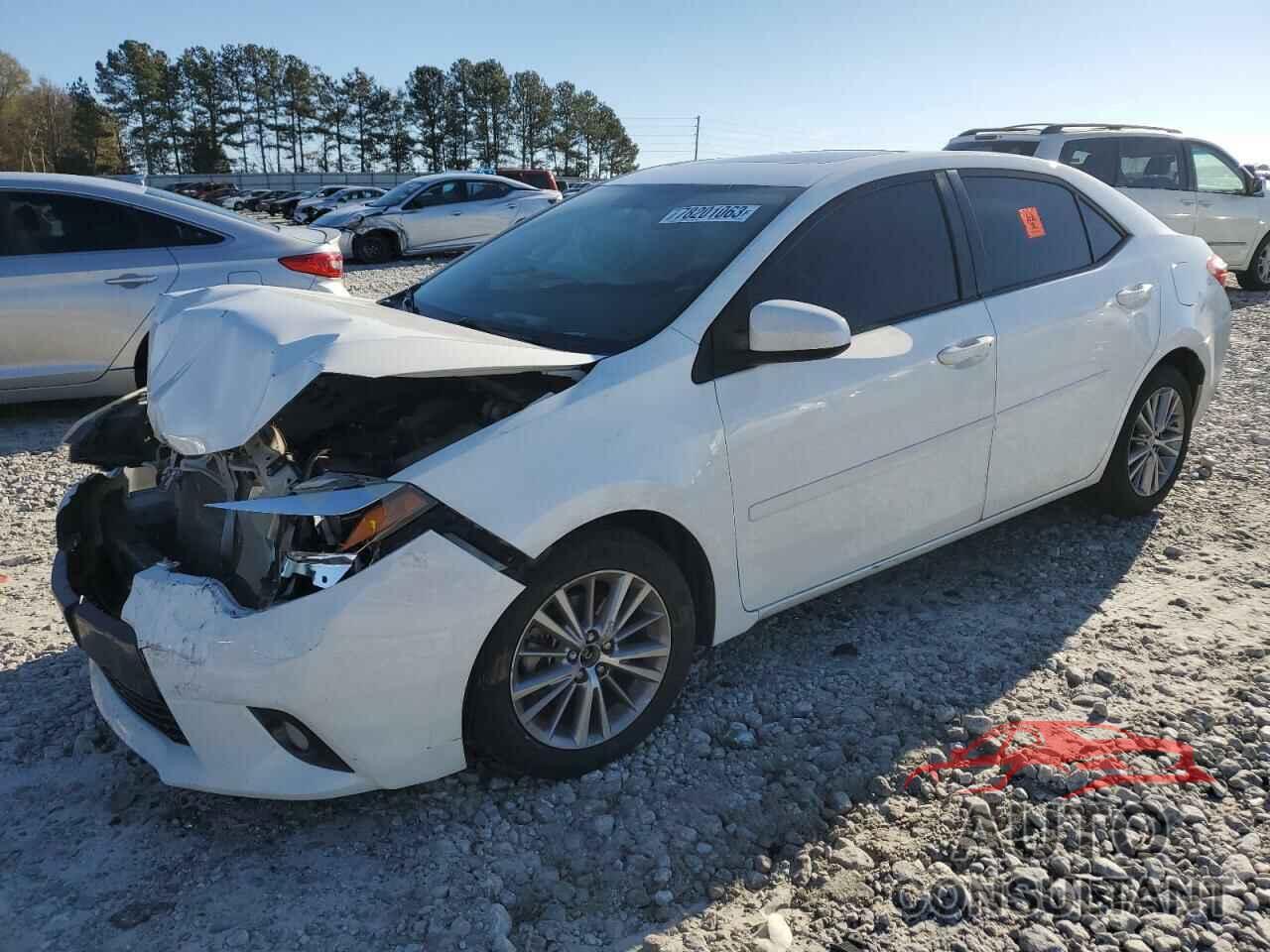 TOYOTA COROLLA 2015 - 5YFBURHE7FP223703