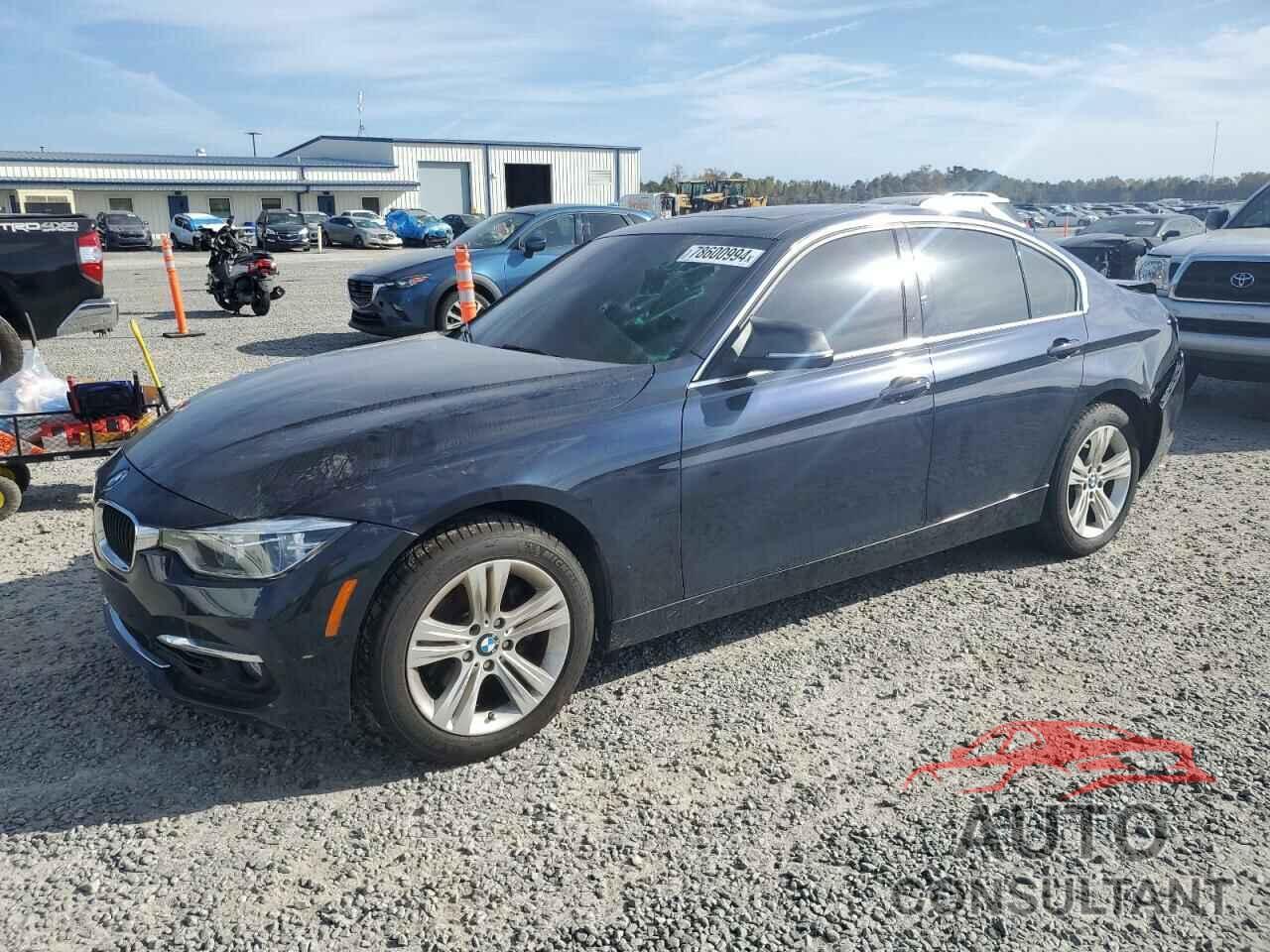 BMW 3 SERIES 2017 - WBA8B9G33HNU55356