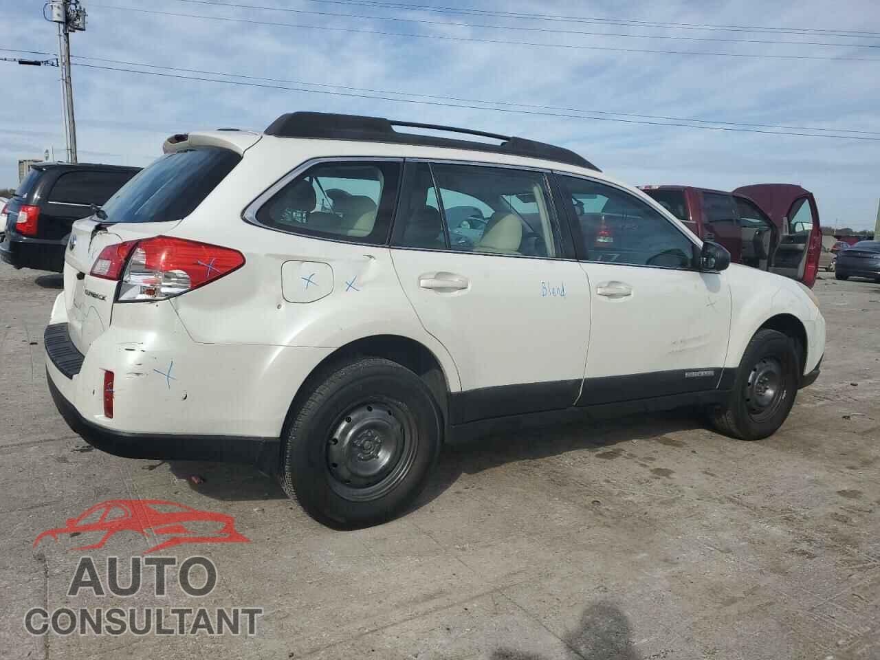 SUBARU OUTBACK 2012 - 4S4BRCAC9C3207154