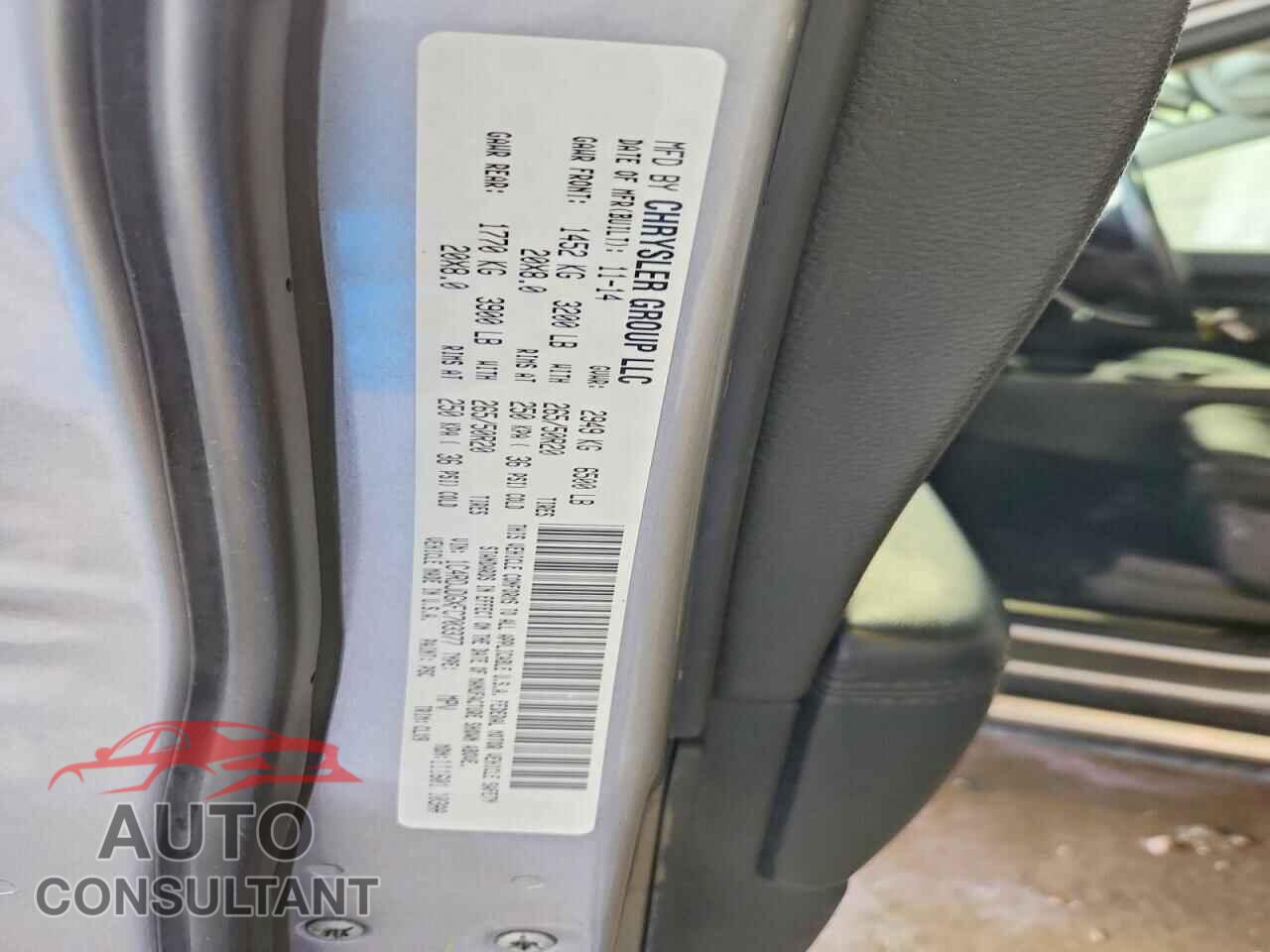 DODGE DURANGO 2015 - 1C4RDJDGXFC703377
