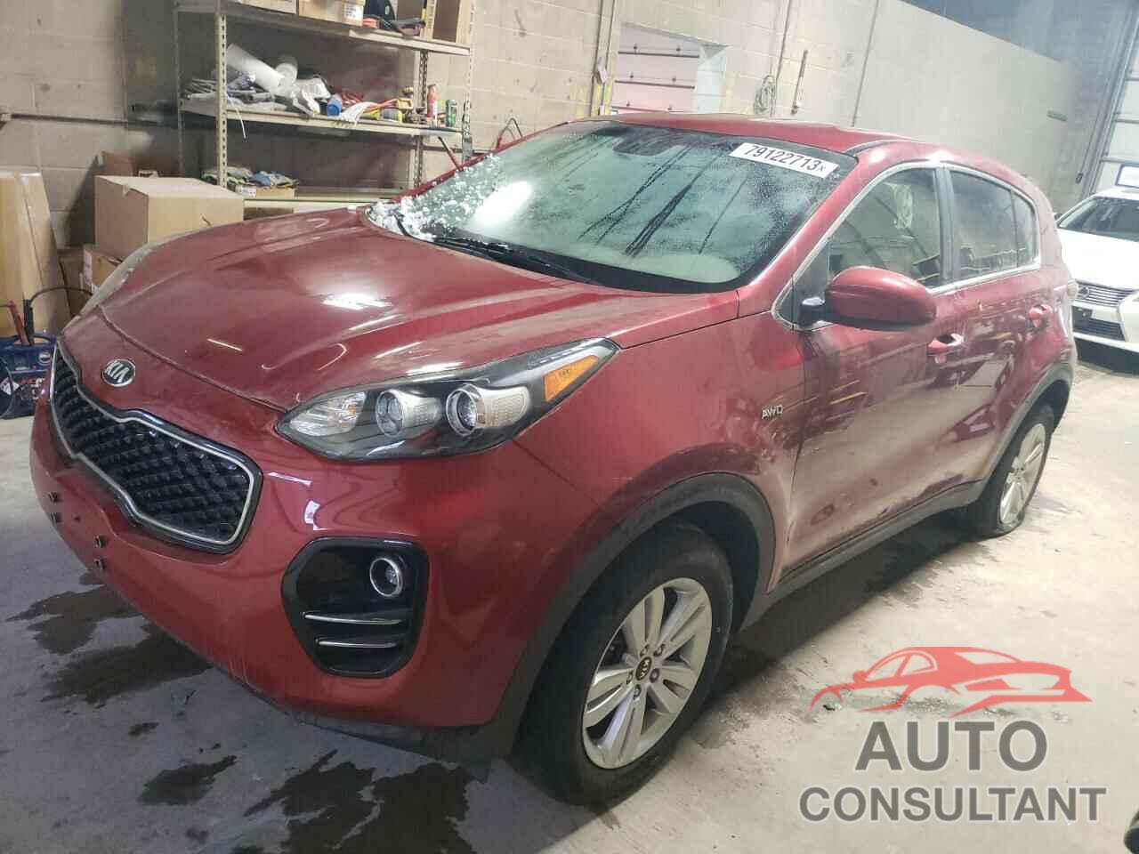 KIA SPORTAGE 2017 - KNDPMCAC4H7265617