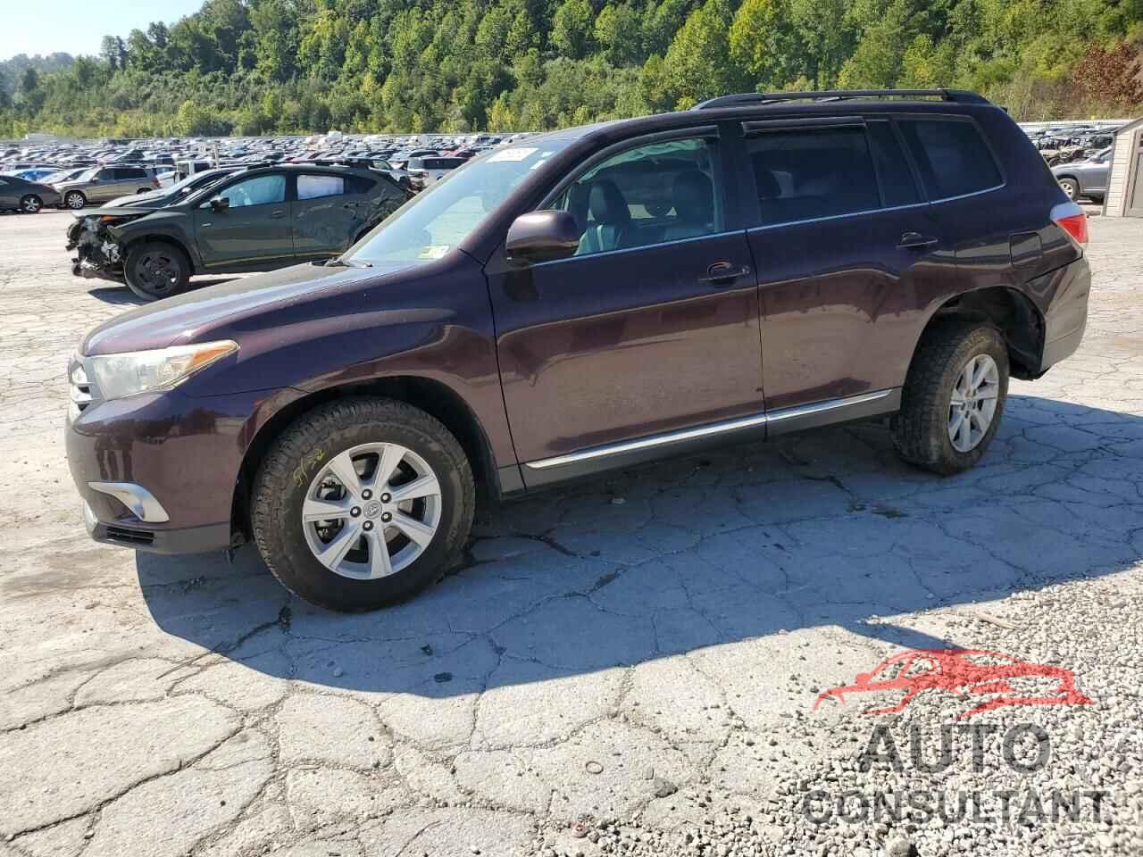TOYOTA HIGHLANDER 2013 - 5TDBK3EH2DS203316