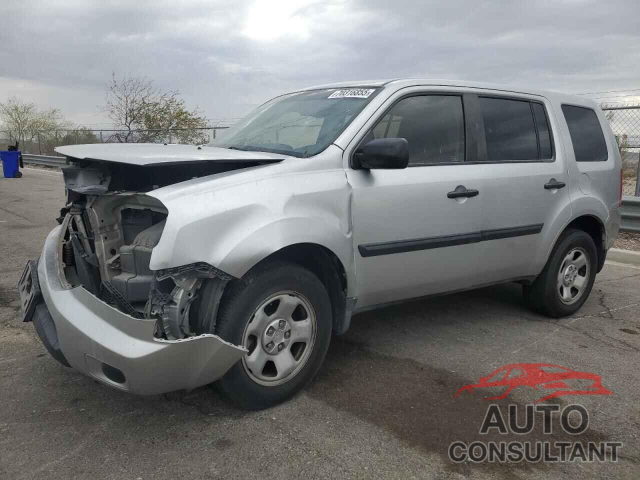 HONDA PILOT 2010 - 5FNYF4H27AB019615