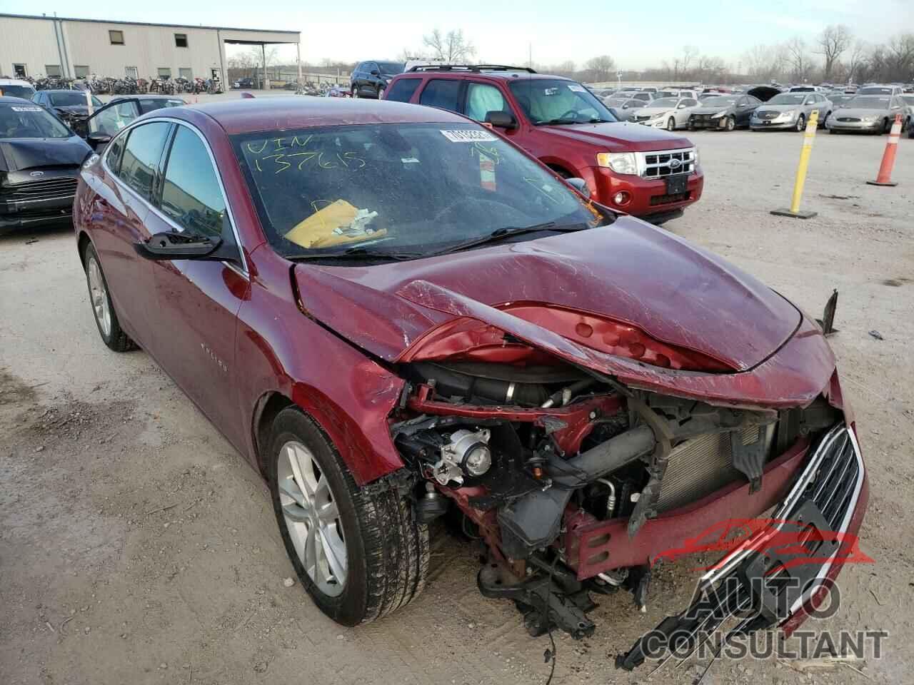 CHEVROLET MALIBU 2017 - 1G1ZE5ST9HF137615