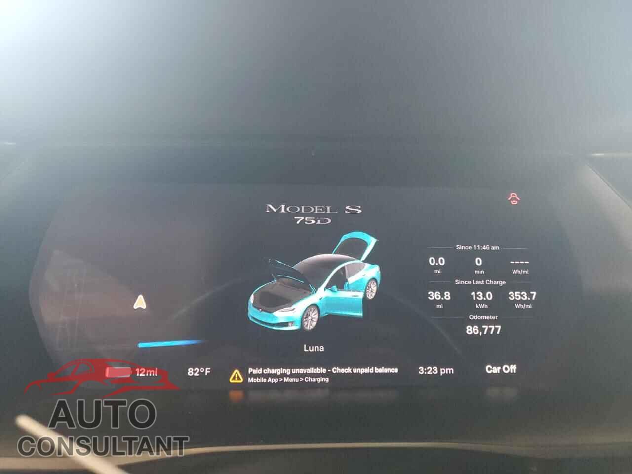 TESLA MODEL S 2018 - 5YJSA1E25JF281267