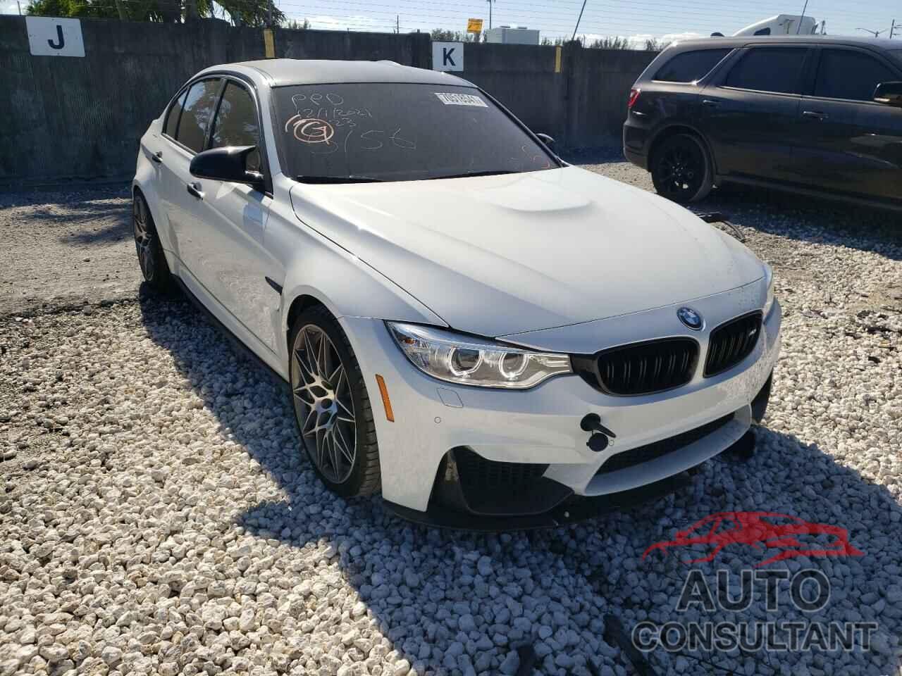 BMW M3 2017 - WBS8M9C37H5G85156