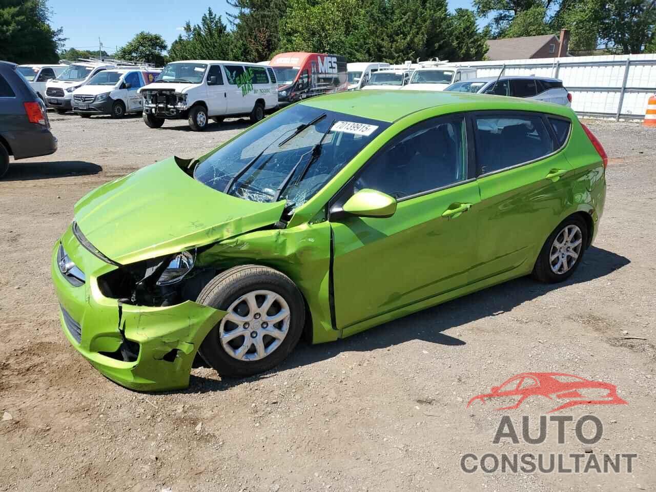 HYUNDAI ACCENT 2013 - KMHCT5AE4DU073250