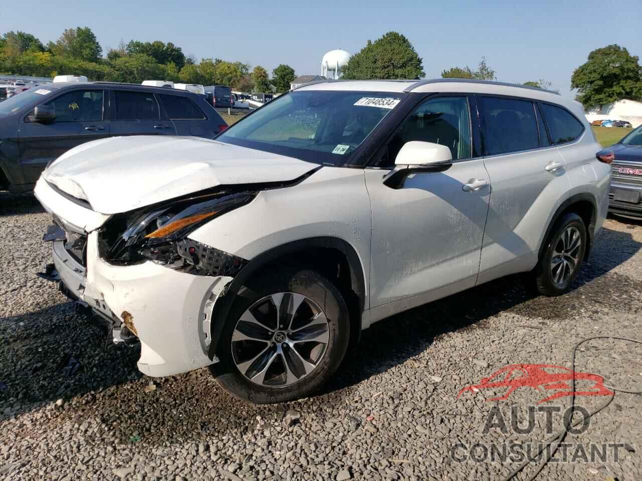 TOYOTA HIGHLANDER 2022 - 5TDGZRBH1NS163062