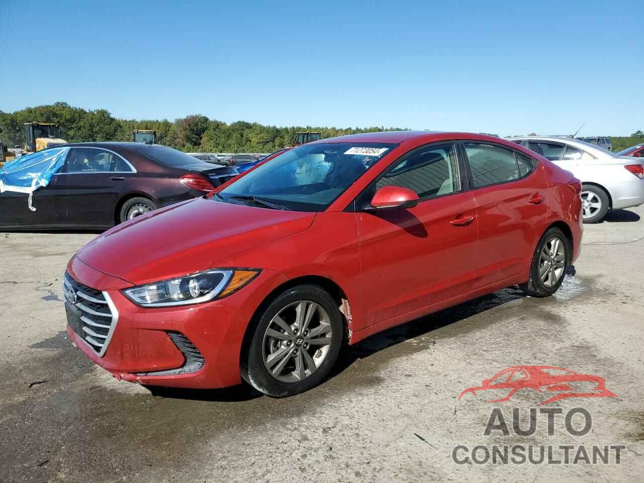 HYUNDAI ELANTRA 2018 - 5NPD84LF1JH307764