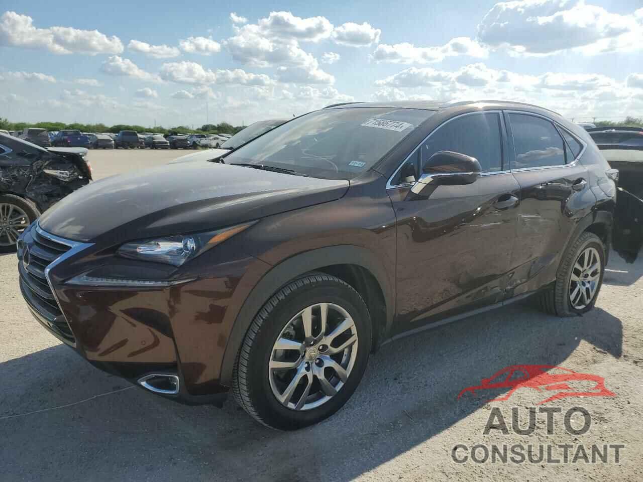 LEXUS NX 2016 - JTJBARBZ5G2066755