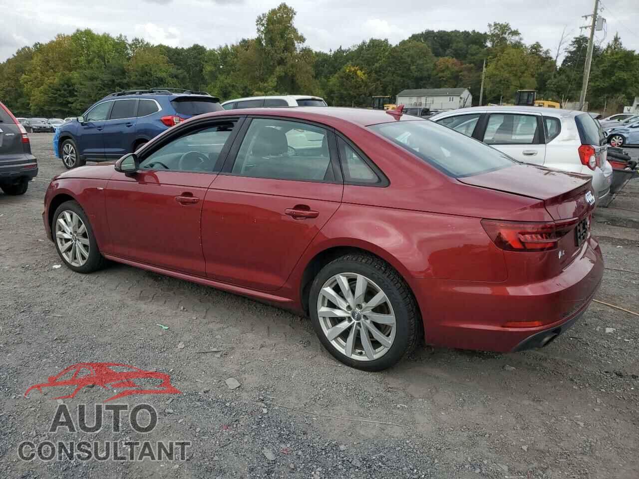 AUDI A4 2018 - WAUKMAF43JA122647