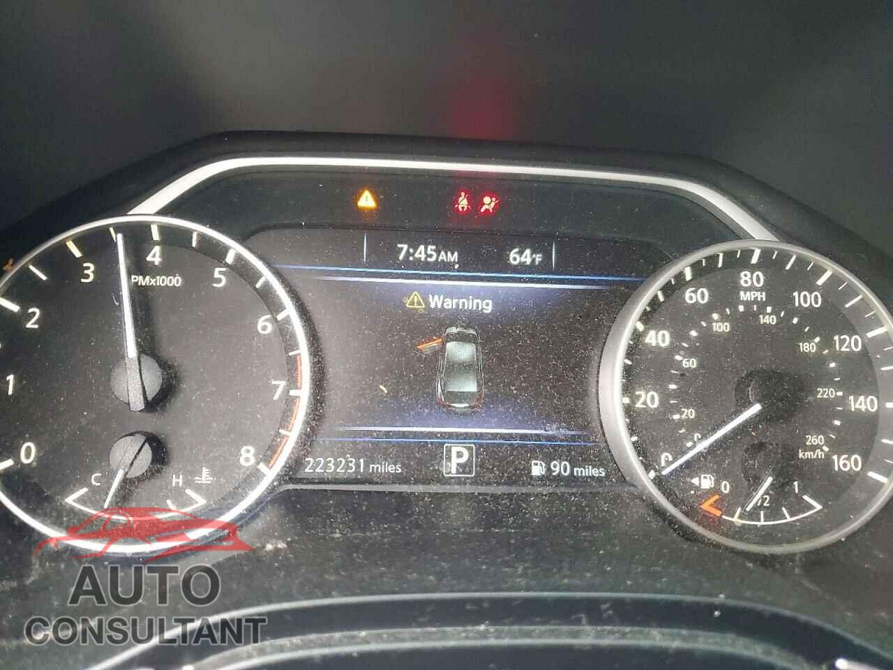 NISSAN MAXIMA 2017 - 1N4AA6AP4HC376331