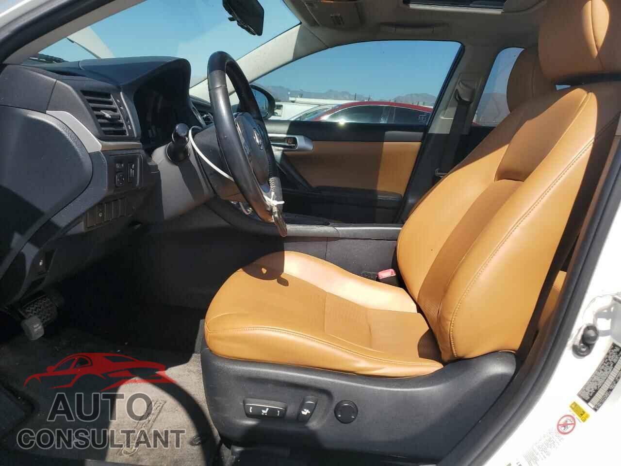 LEXUS CT 200 2012 - JTHKD5BH9C2102899