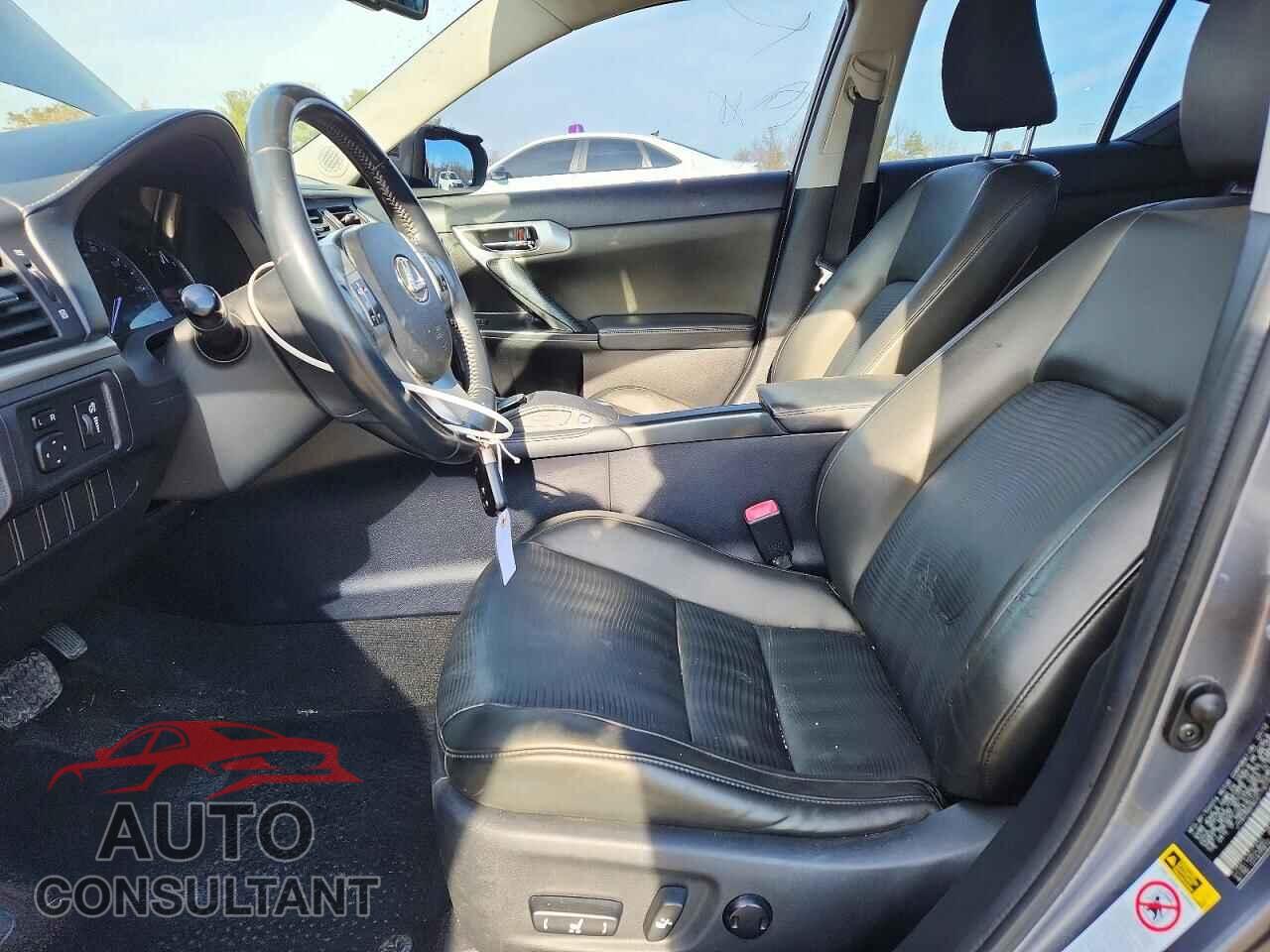 LEXUS CT 200 2012 - JTHKD5BH6C2119076